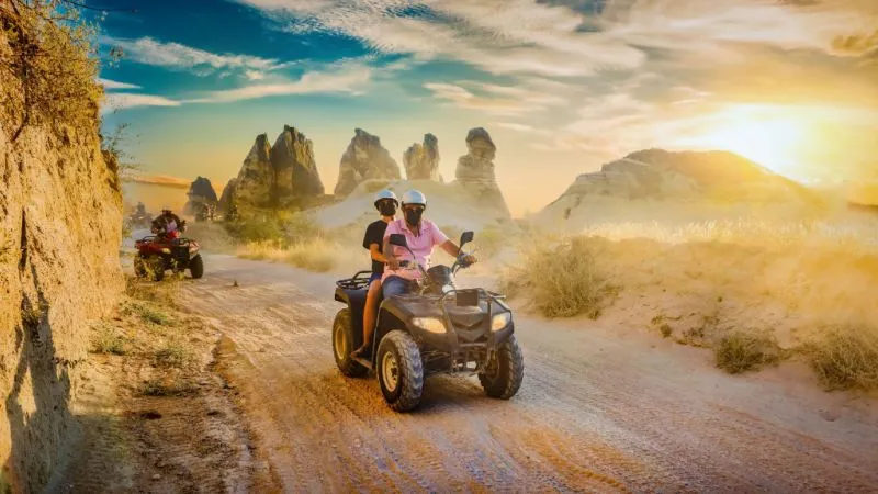 Ride an ATV or Quad Bike in Sword Valley