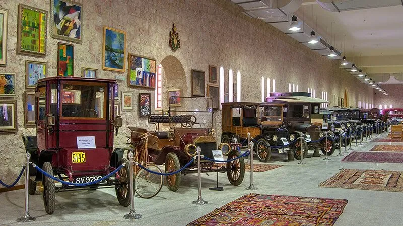 مجموعة السيارات بمتحف الشيخ فيصل بن قاسم آل ثاني