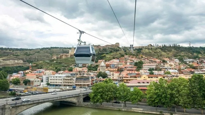 Explore the City with Tbilisi Aerial Tramway