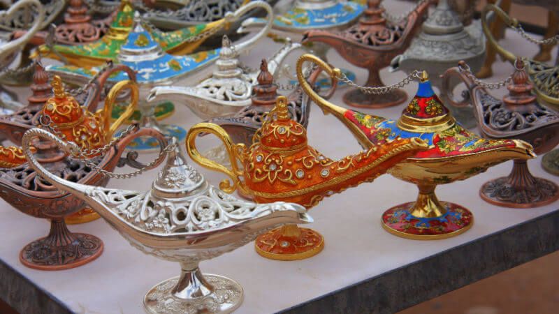 Camels & Aladdin Lamps