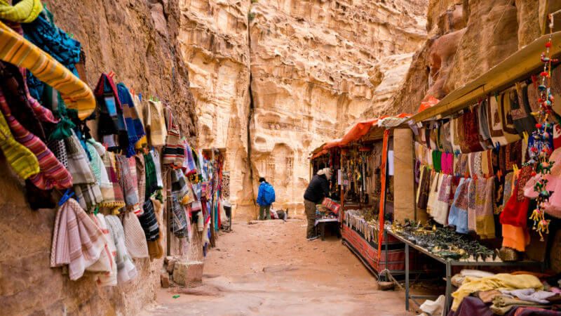 Famous Markets in Petra