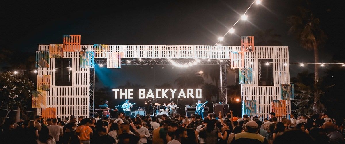 The Backyard Doha: Screening Live Matches and Musical Nights