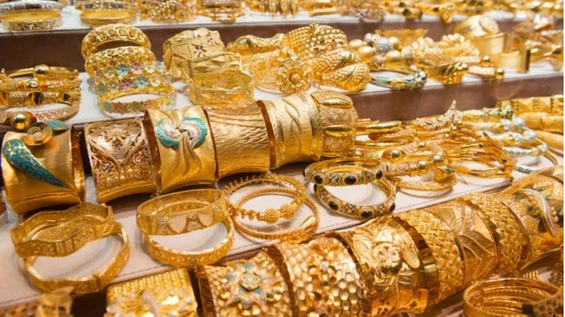 المصنوعات الذهبية العربية