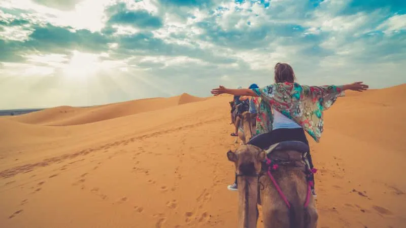 Relish a Thrilling Camel Safari