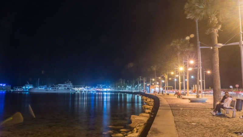 Cocktails along Paphos Harbour