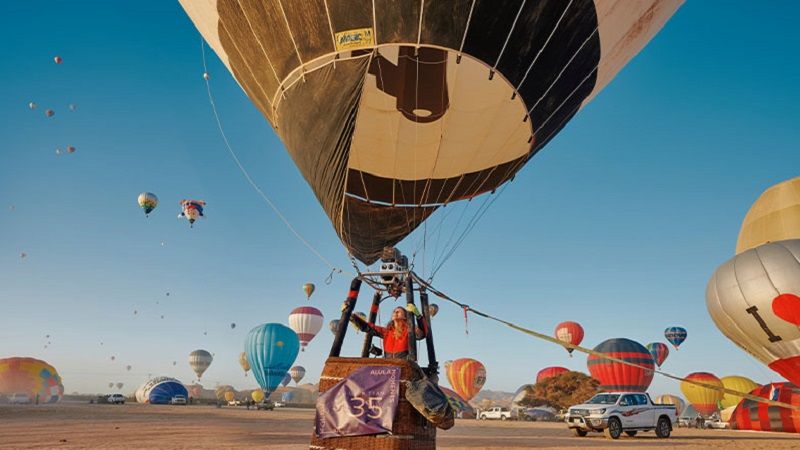 Hot air Balloon Ride in AlUla