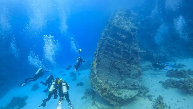 Wreck Dive in Abu Faramish