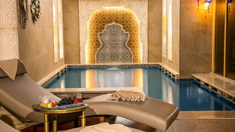 The Pool With Beautiful Tiles At Hotel Romance Istanbul