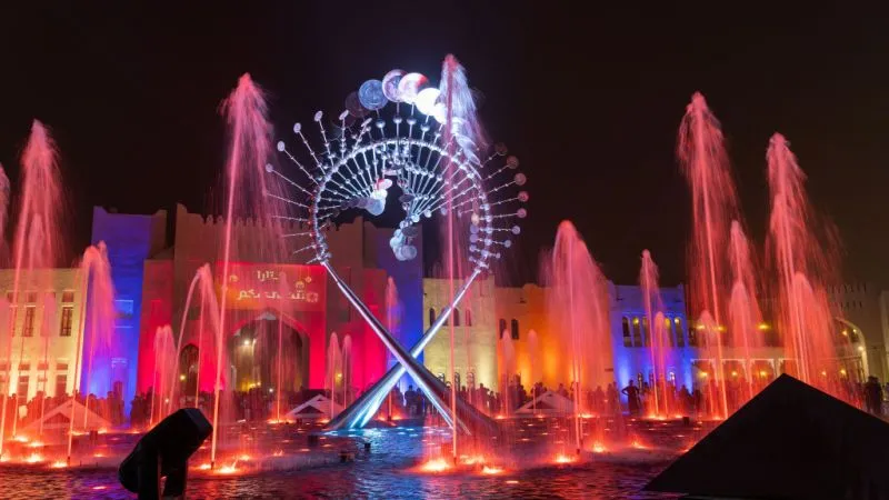 Katara Cultural Village Fountain