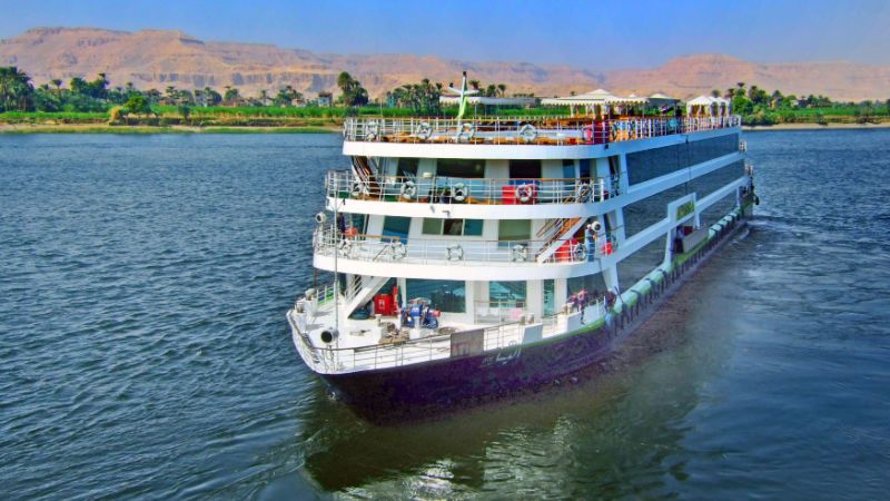 Cruising on the Nile River