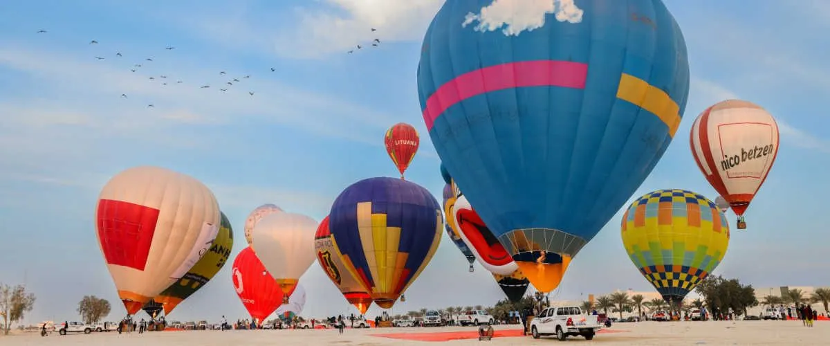 Qatar Balloon Festival: No Less than a Visual Retreat