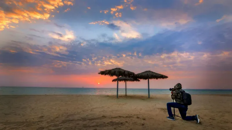 Fanateer Beach Jubail: The Endless Yellow Beach