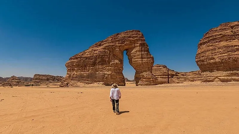 Al Ula Saudi Arabia Elephant Rock: