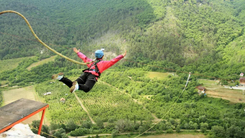 Bungee Jump from Thailand's Highest Point