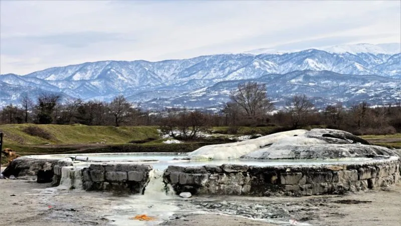 Take a Dive in the Vani Sulfur Pool