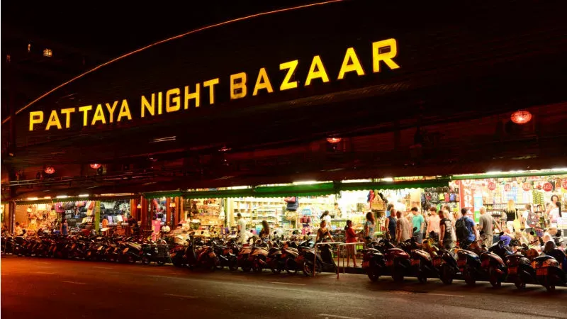 Shop at the Pattaya Night Bazaar