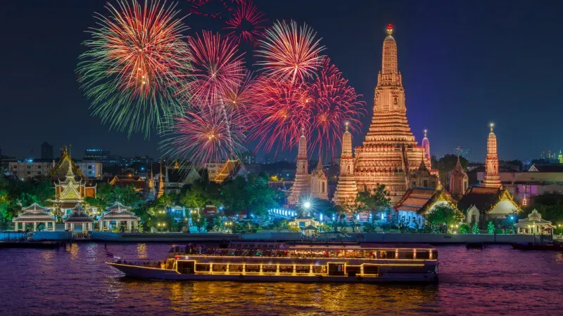 Night Cruise on Chao Phraya River