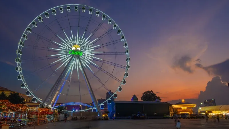 Ride on the Asiatique Ferris Wheel