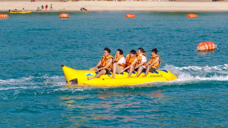 Banana Boat Riding in Phi Phi Island