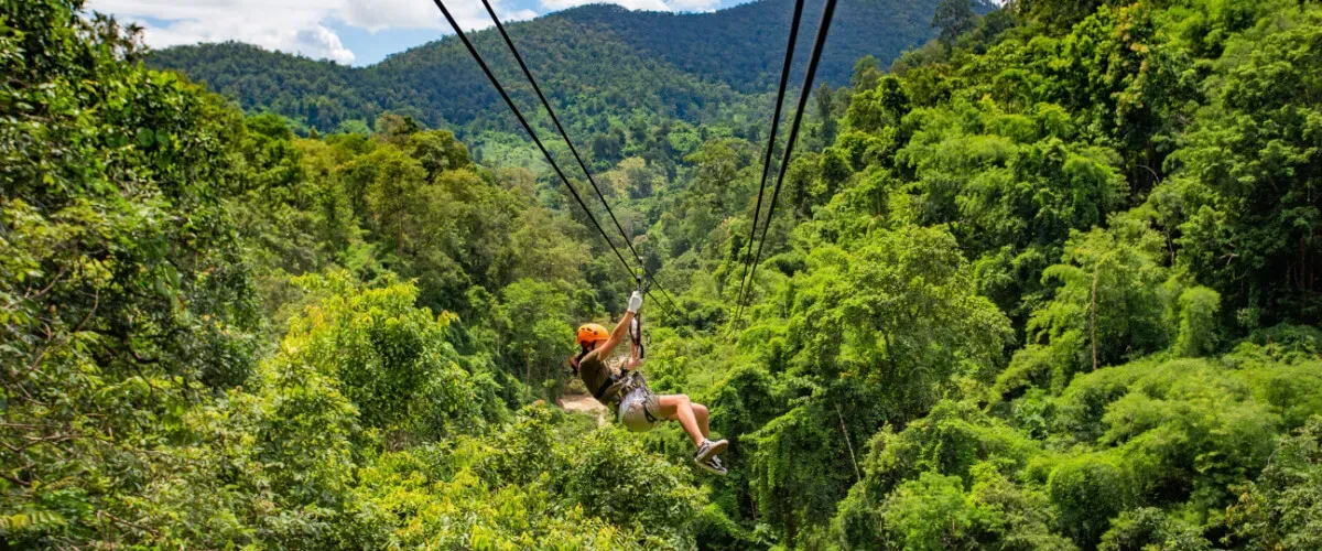 Hanuman World Phuket: An Adventurous Time Up in the Air