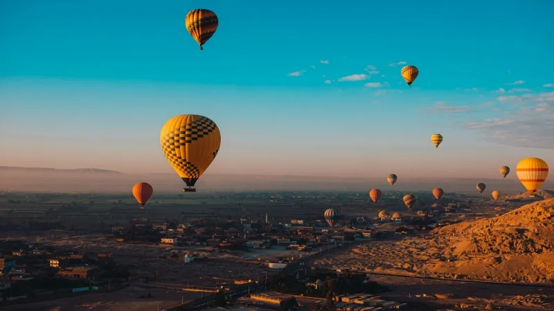 Hot Air Balloon Flight in Luxor