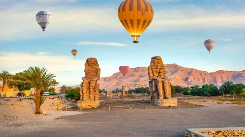 Hot Air Balloon Flight in Luxor