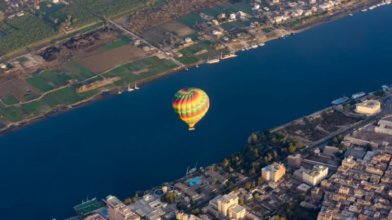 Hot Air Balloon in Luxor