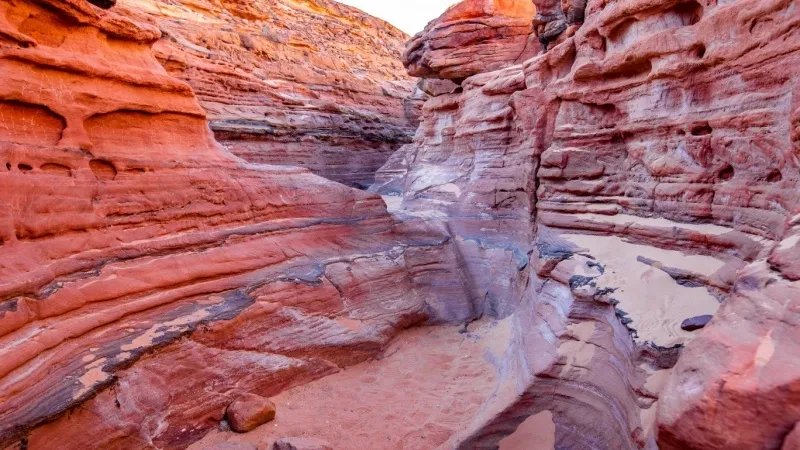 Alluring Colored Canyon Dahab