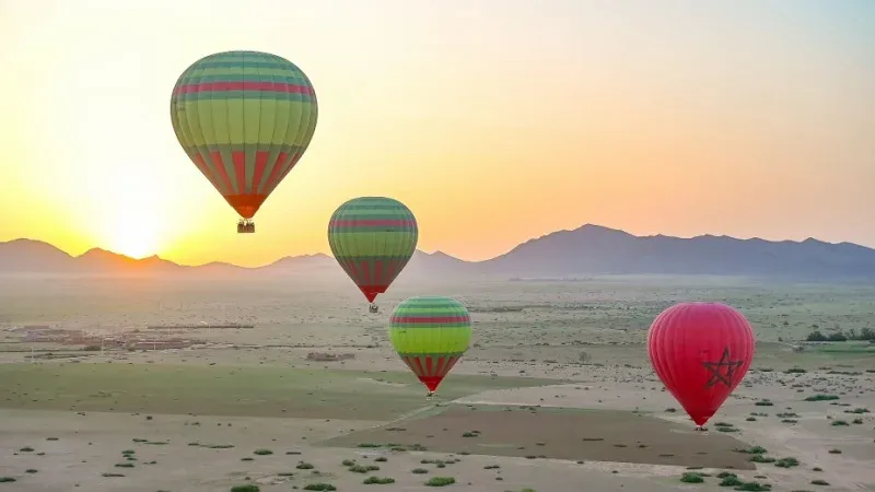 Hot Air Balloon in Morocco