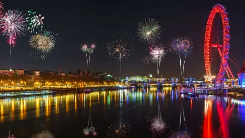 New Year Celebration in London