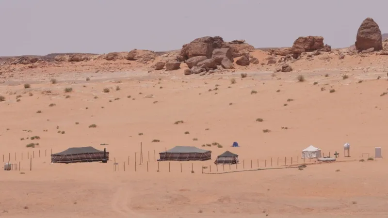 نصائح التخييم في صحراء