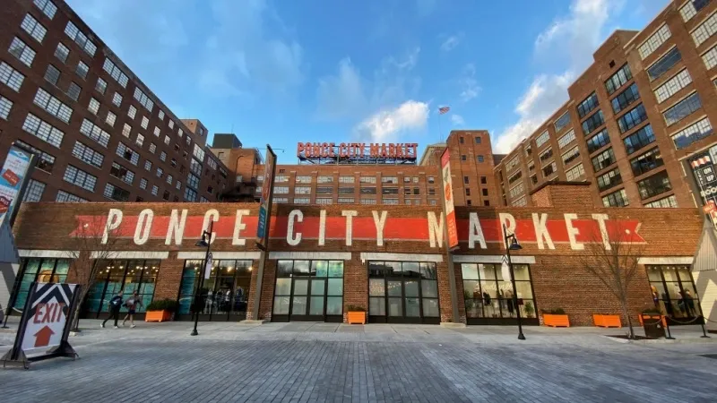 Indulge in shopping and dining at Ponce City Market