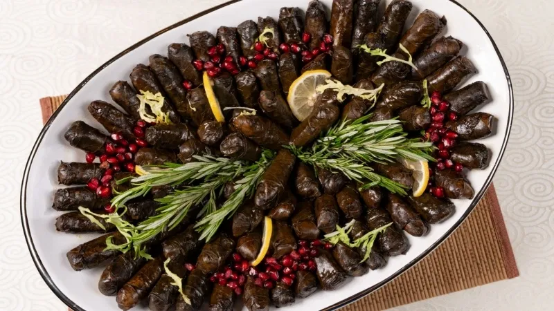 Stuffed Grape Leaves