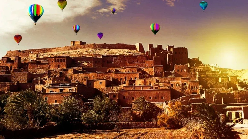 Hot Air Balloon Ride in Marrakech