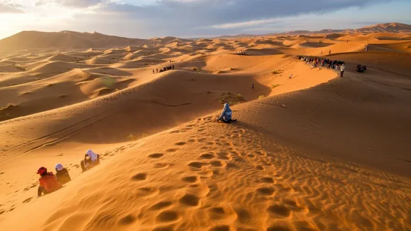 Erg Chebbi Dunes (Sahara Desert)