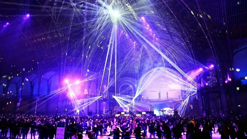 Glide across magical ice-skating rinks