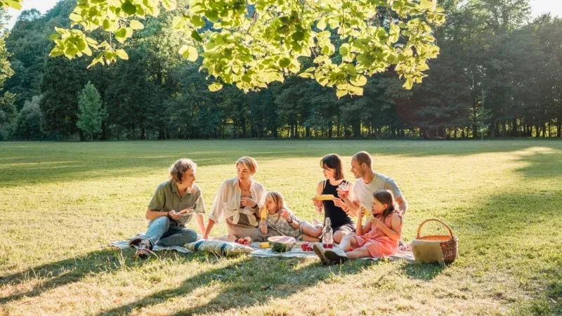 Family Seating and Picnic Areas