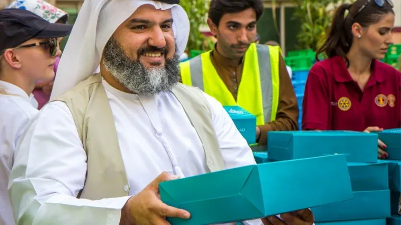 Charity and Goodwill in Holy Month