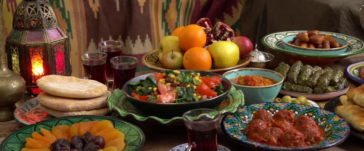 Break the Fast Around Communal Iftar Table in AlUla