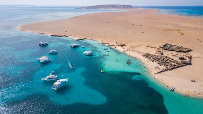 Hidden Islands in Red Sea