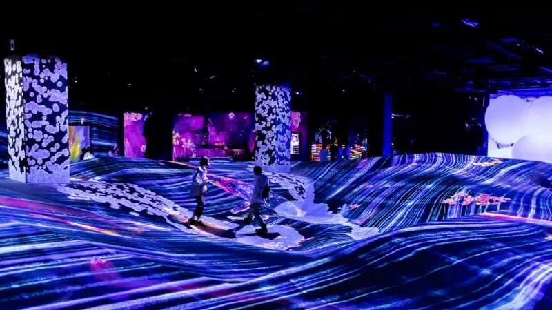 Experiences at teamLab Jeddah