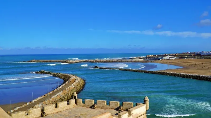 Relax at Rabat Beach (Plage de Rabat)
