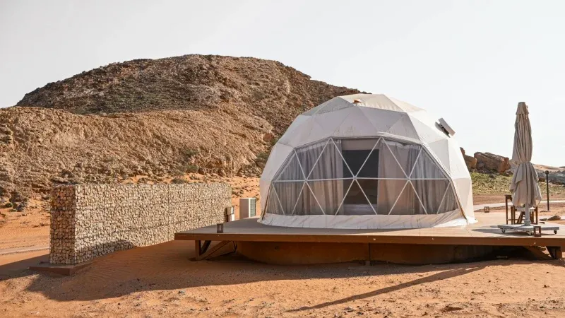 The Empty Quarter (Rub’ al Khali) Glamping Camps