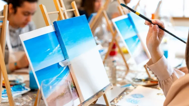 Tarpaulin Painting Workshop