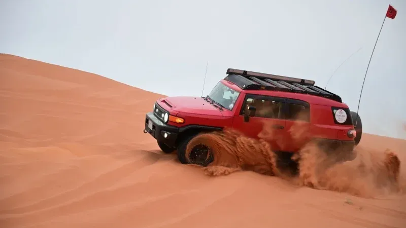 Red Sand Dunes near Riyadh - Adrenaline and Fun