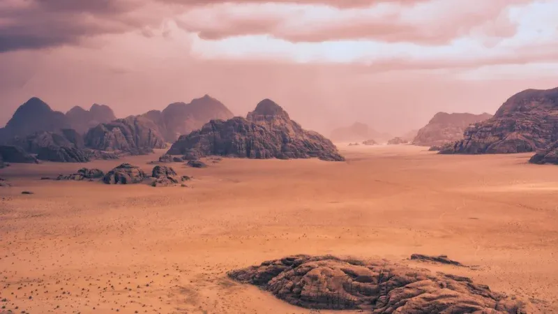 Enjoy Light Rain in the Desert