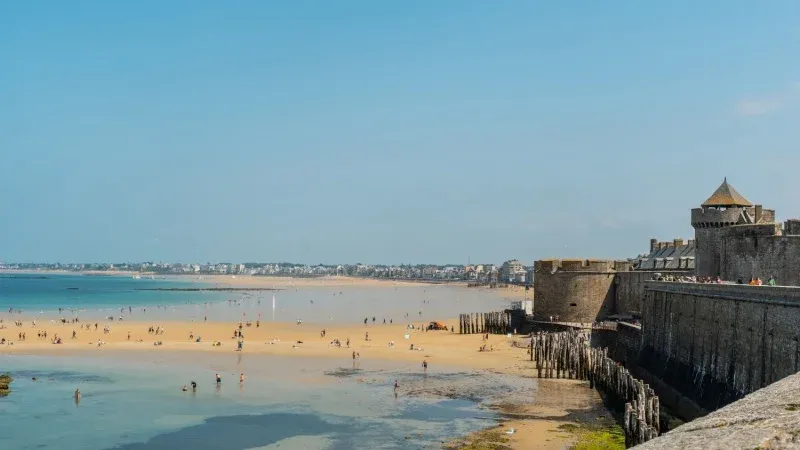 Plage du Sillon, Saint-Malo