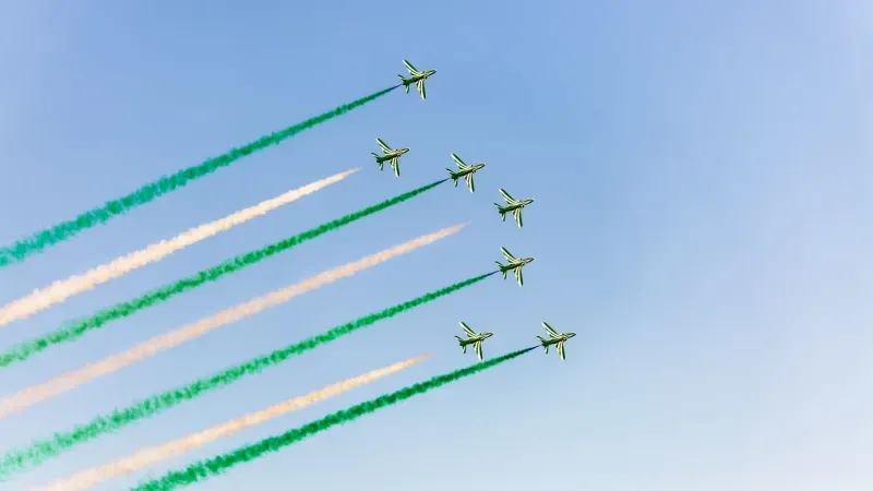 Saudi Hawks Air Show