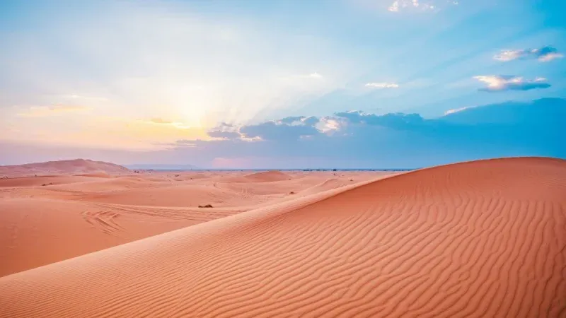 Red Sand Dunes (Al Thumama Desert)