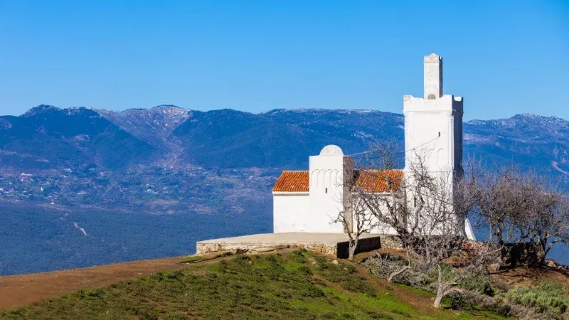 Witness the breathtaking views from the Spanish Mosque
